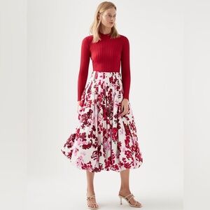 Aje Delphine Back Twist Knit Top